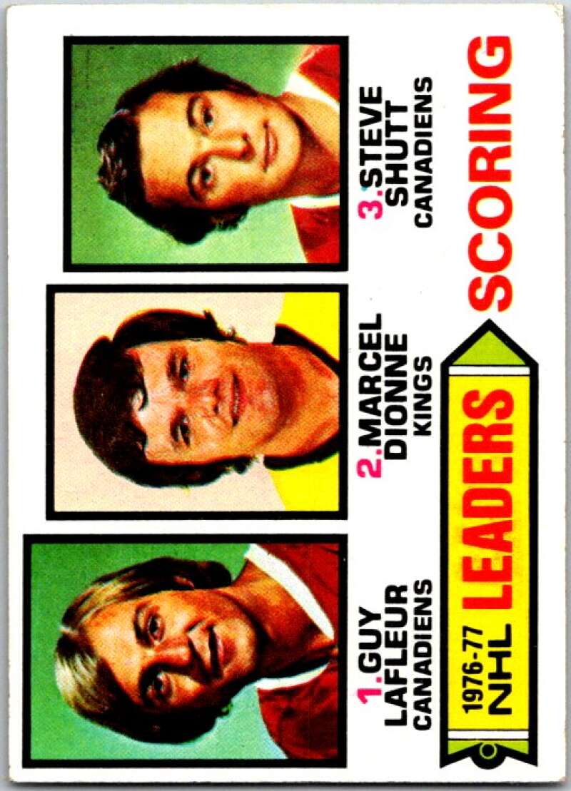 1977-78 Topps #3 LaFleur/Marcel/Shutt LL V49233