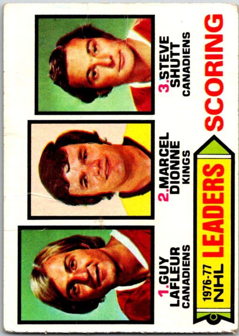 1977-78 Topps #3 LaFleur/Marcel/Shutt LL V49234