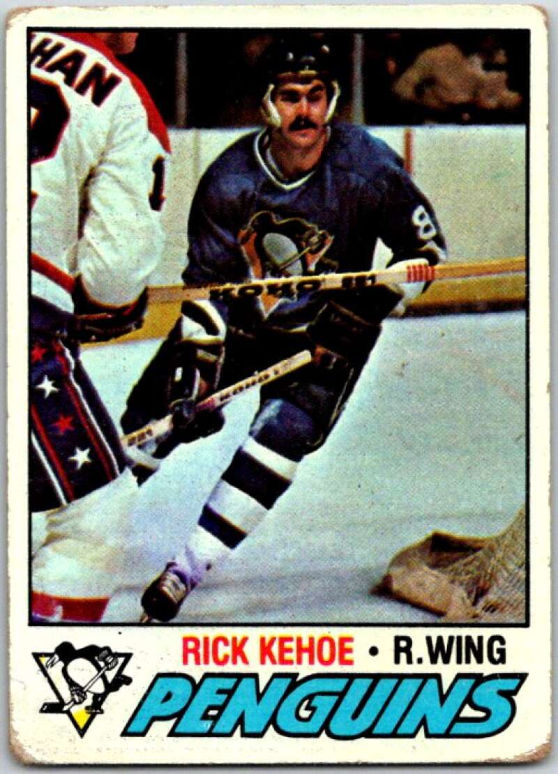 1977-78 Topps #33 Rick Kehoe Pittsburgh Penguins V49256