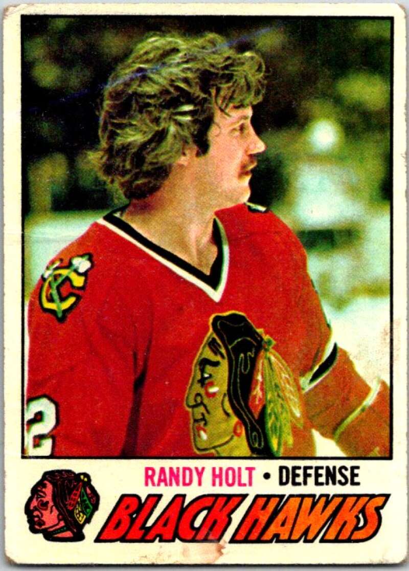 1977-78 Topps #34 Randy Holt RC Rookie V49257