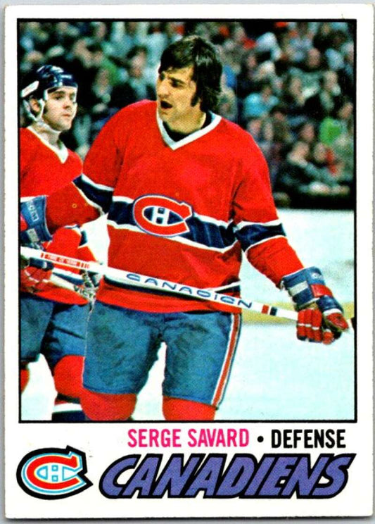 1977-78 Topps #45 Serge Savard  Montreal Canadiens  V49261
