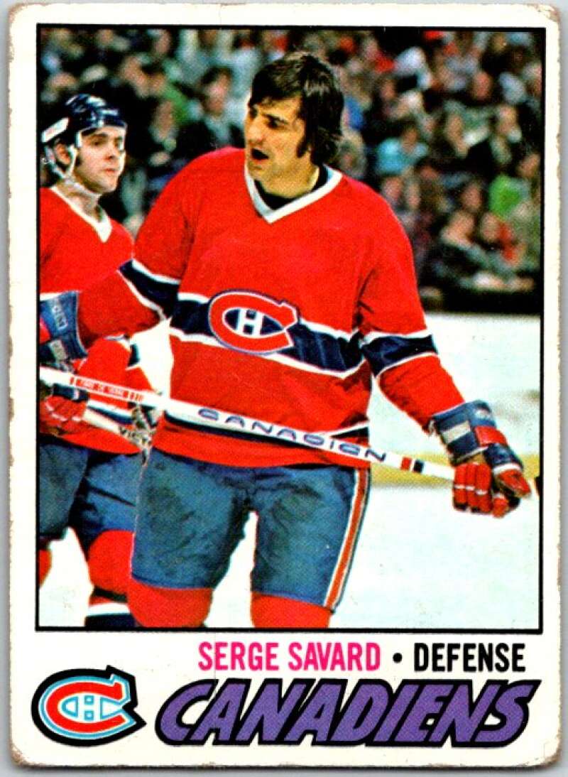 1977-78 Topps #45 Serge Savard Montreal Canadiens V49262