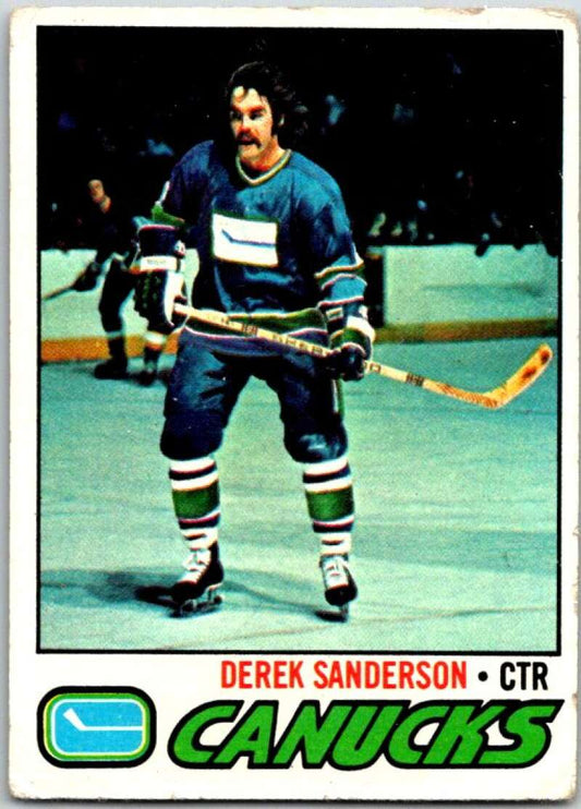 1977-78 Topps #46 Derek Sanderson   V49263