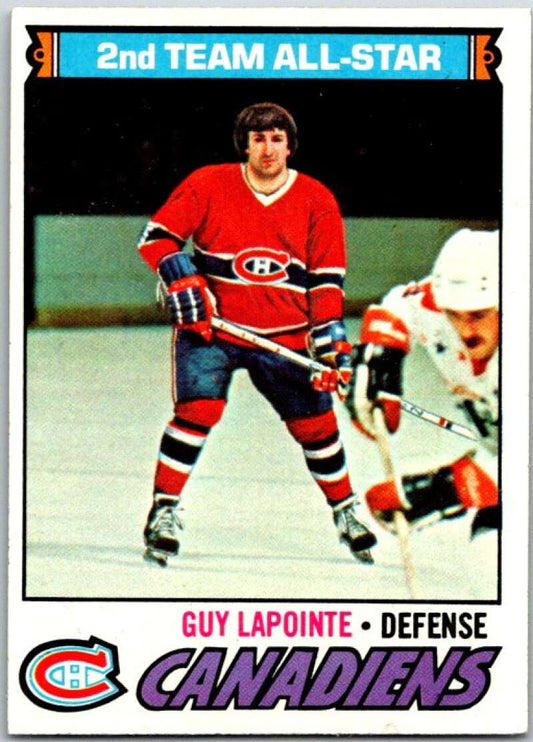 1977-78 Topps #60 Guy Lapointe AS  Montreal Canadiens  V49273
