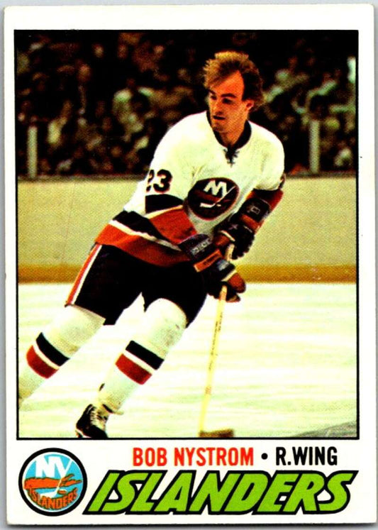 1977-78 Topps #62 Bob Nystrom  New York Islanders  V49275
