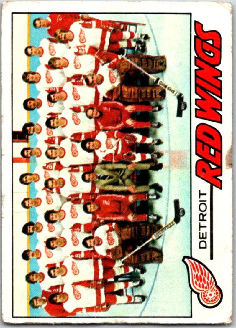 1977-78 Topps #77 Detroit Red Wings TC Detroit Red Wings V49286