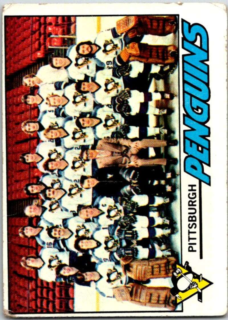 1977-78 Topps #84 Pittsburgh Penguins TC Pittsburgh Penguins V49291