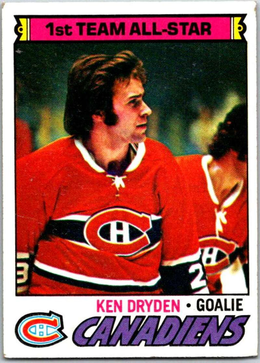1977-78 Topps #100 Ken Dryden AS  Montreal Canadiens  V49301