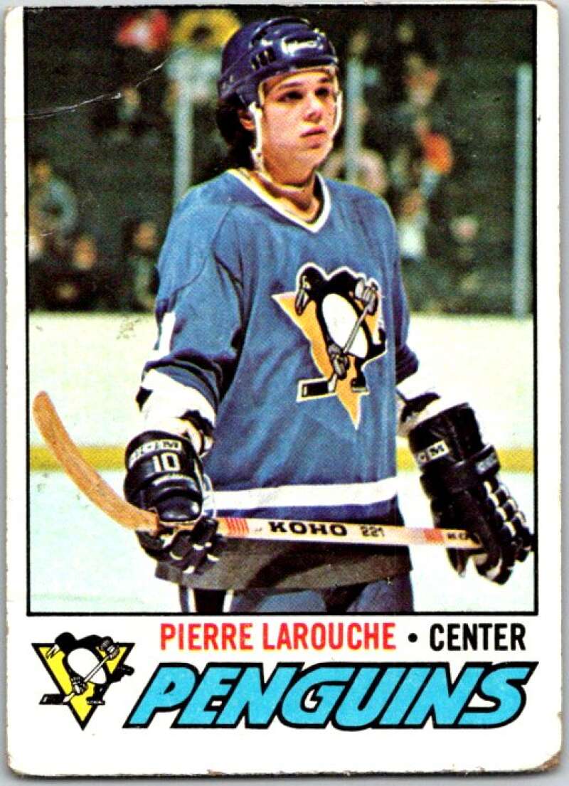 1977-78 Topps #102 Pierre Larouche Pittsburgh Penguins V49305