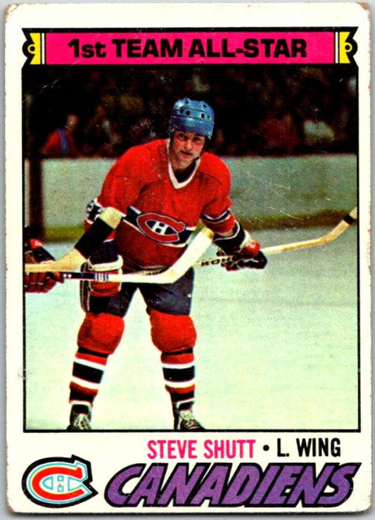 1977-78 Topps #120 Steve Shutt AS  Montreal Canadiens  V49319