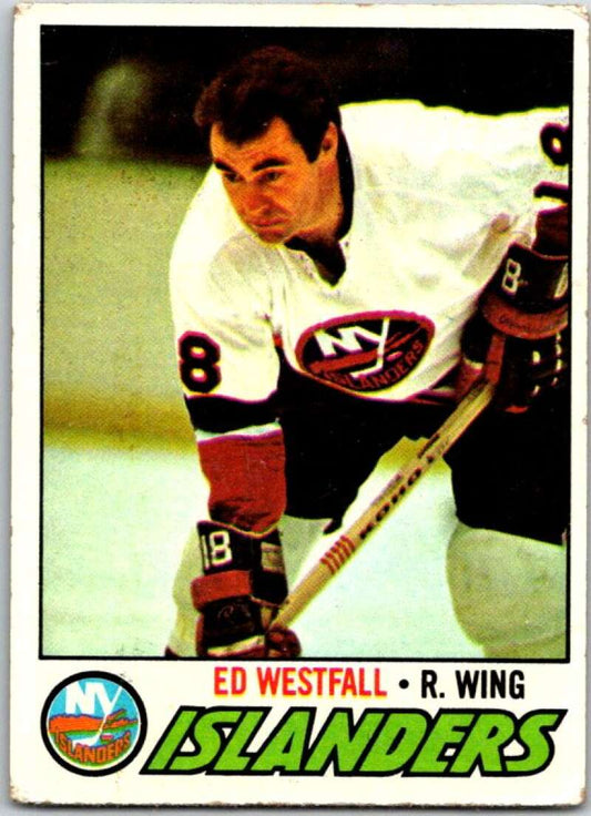 1977-78 Topps #153 Ed Westfall  New York Islanders  V49342