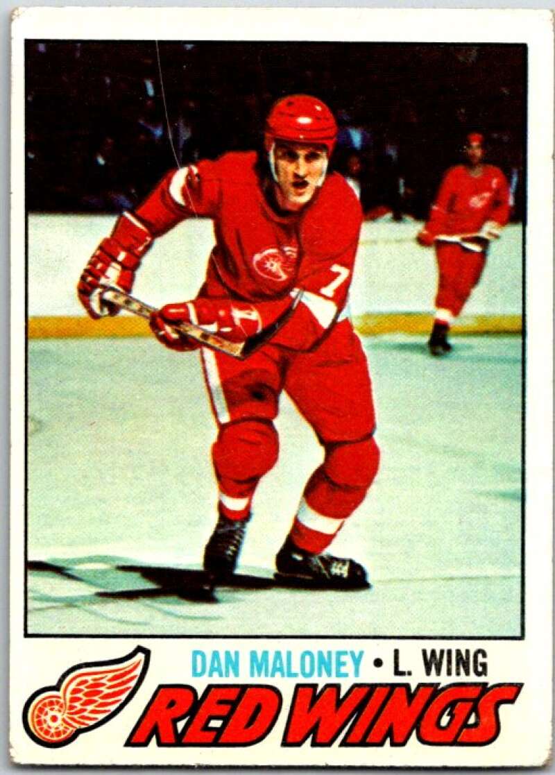 1977-78 Topps #172 Dan Maloney Detroit Red Wings V49348