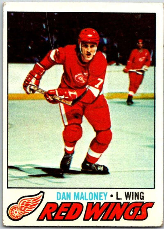 1977-78 Topps #172 Dan Maloney  Detroit Red Wings  V49348