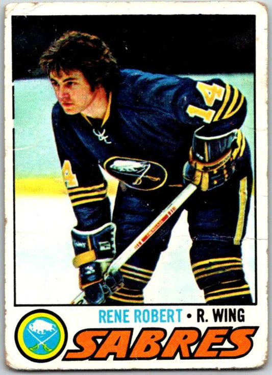 1977-78 Topps #222 Rene Robert  Buffalo Sabres  V49382