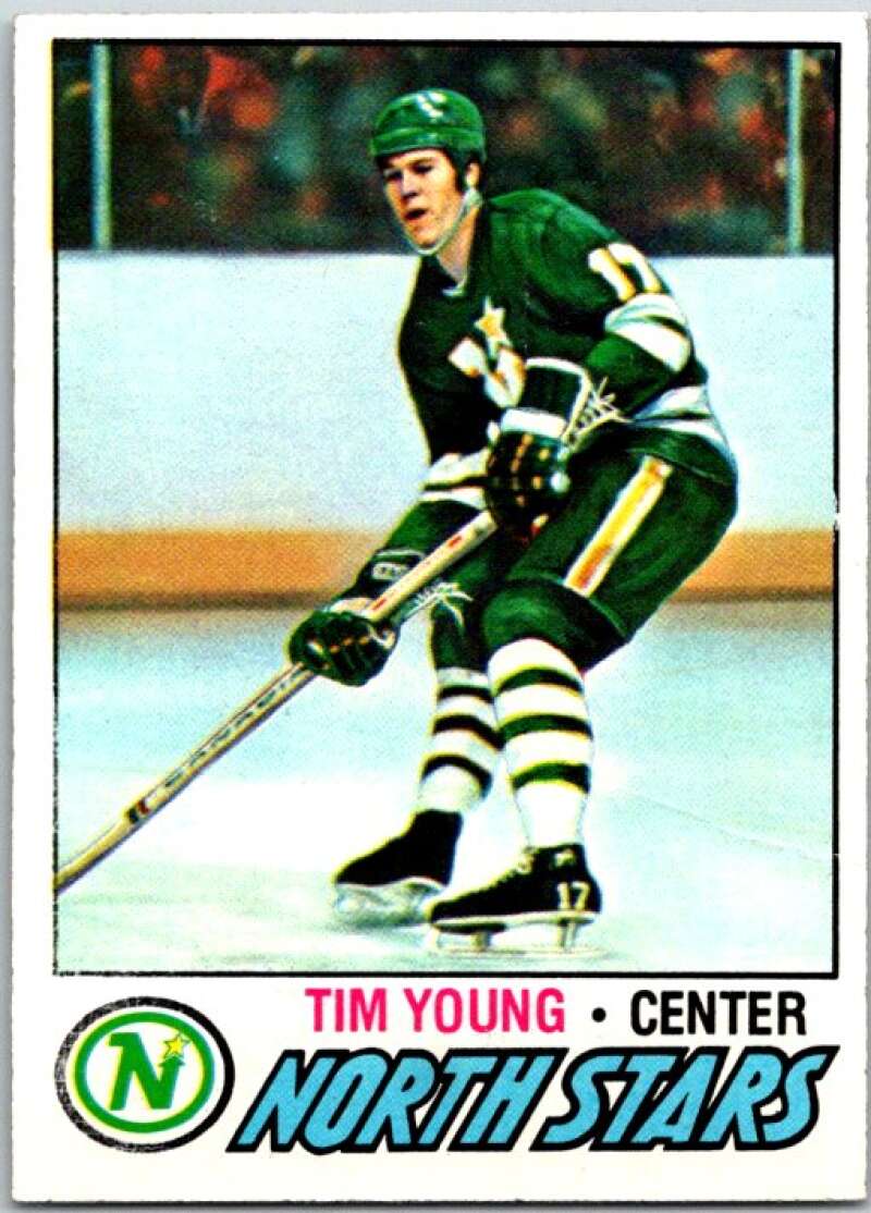 1977-78 Topps #223 Tim Young Minnesota North Stars V49383