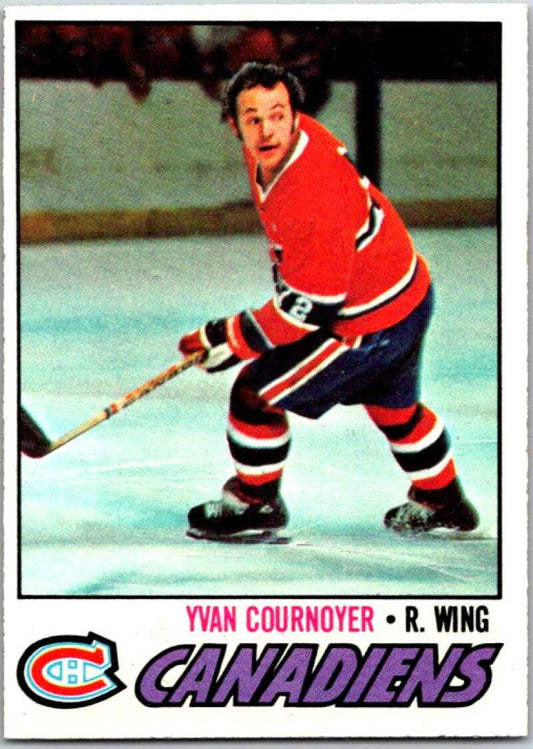 1977-78 Topps #230 Yvan Cournoyer   V49386