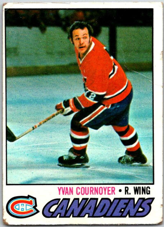 1977-78 Topps #230 Yvan Cournoyer   V49387
