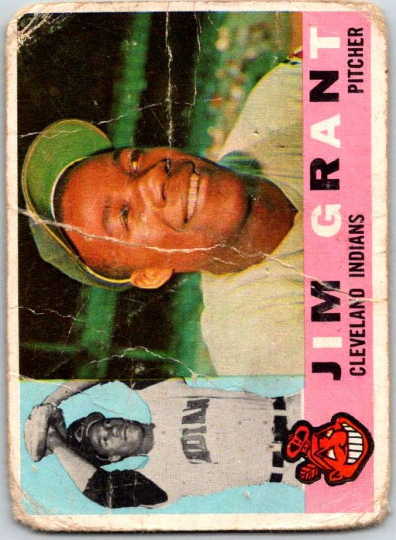 1960 Topps Baseball #14 Mudcat Grant Cleveland Indians V49433