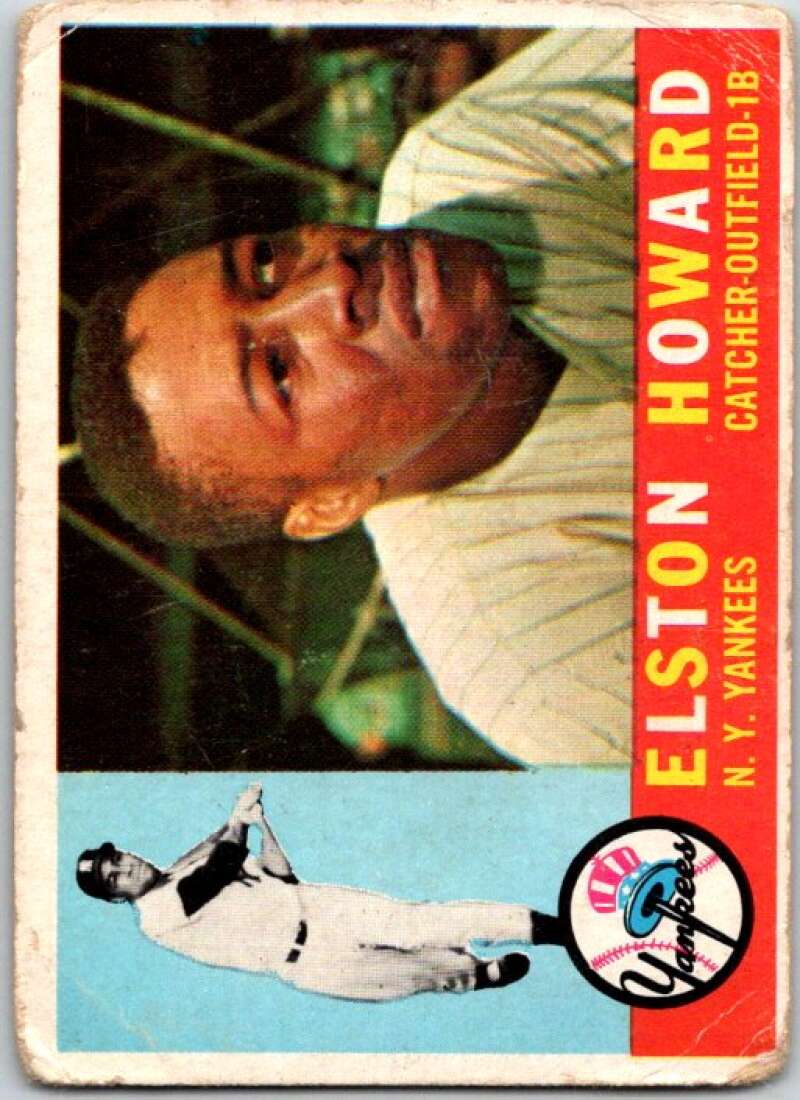 1960 Topps Baseball #65 Elston Howard New York Yankees V49434