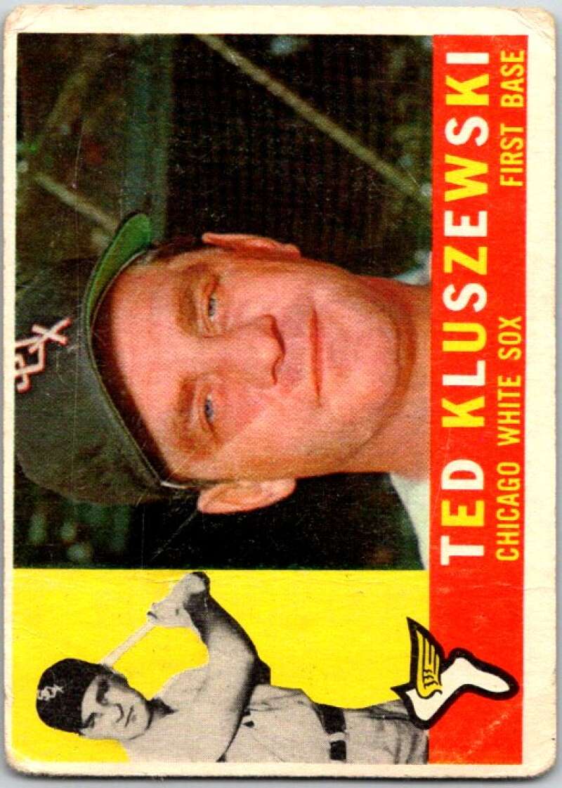 1960 Topps Baseball #505 Ted Kluszewski Chicago White Sox V49440