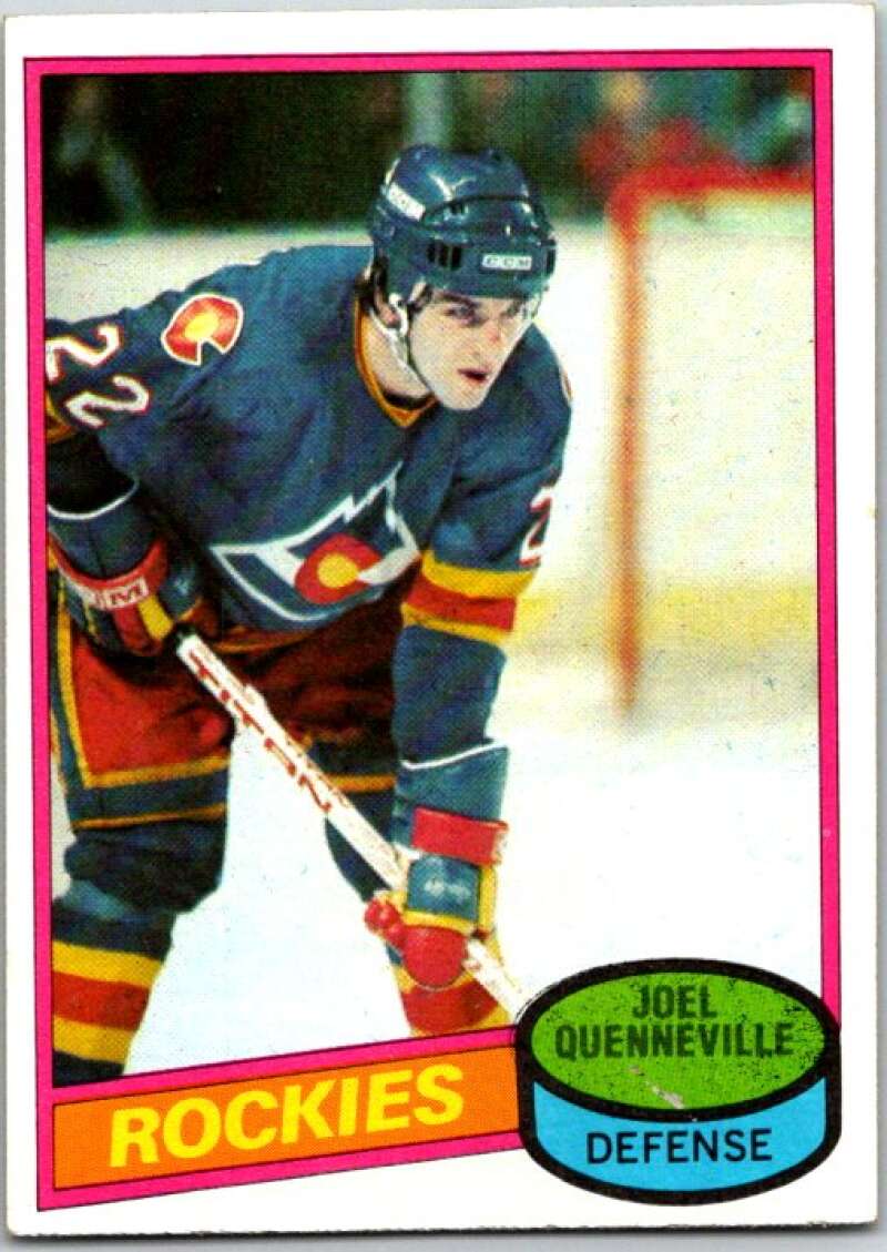 1980-81 Topps #19 Joel Quenneville Colorado Rockies V49476