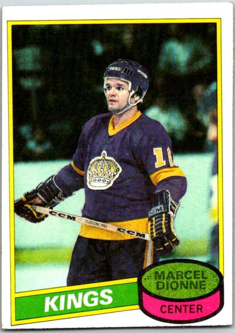 1980-81 Topps #20 Marcel Dionne Los Angeles Kings V49480