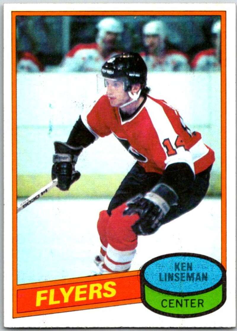 1980-81 Topps #24 Ken Linseman Philadelphia Flyers V49487