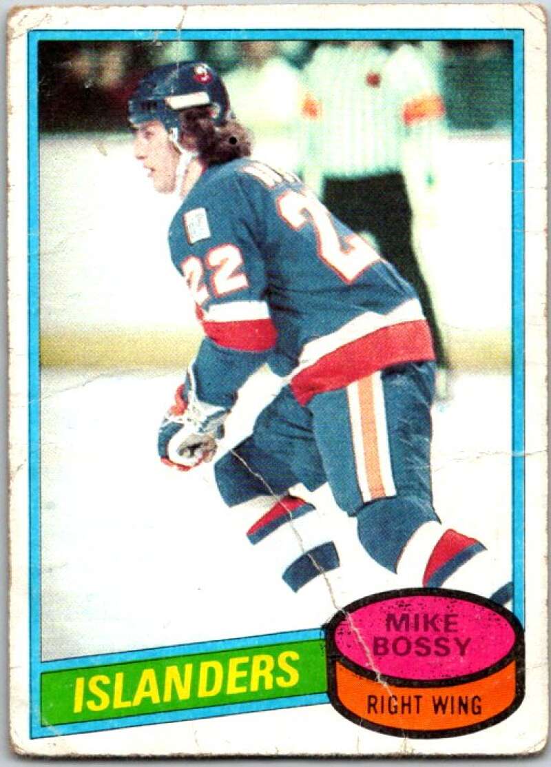 1980-81 Topps #25 Mike Bossy New York Islanders V49491