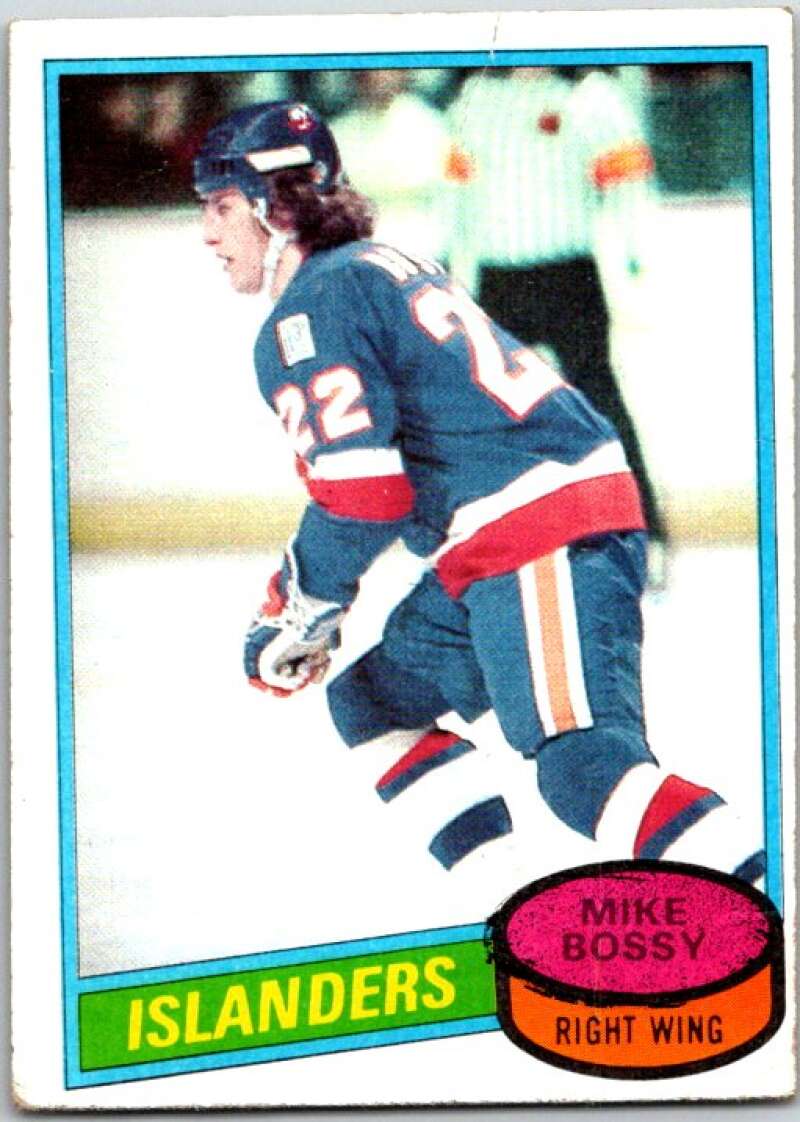 1980-81 Topps #25 Mike Bossy New York Islanders V49492