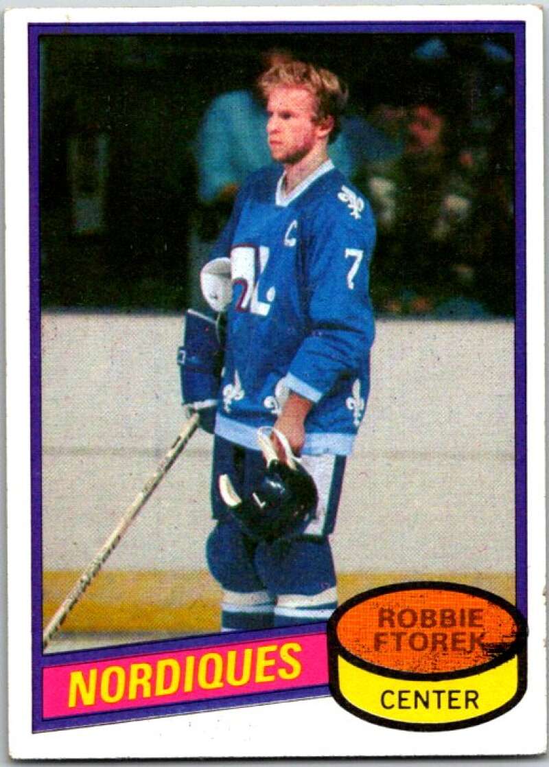 1980-81 Topps #35 Robbie Ftorek Quebec Nordiques V49511