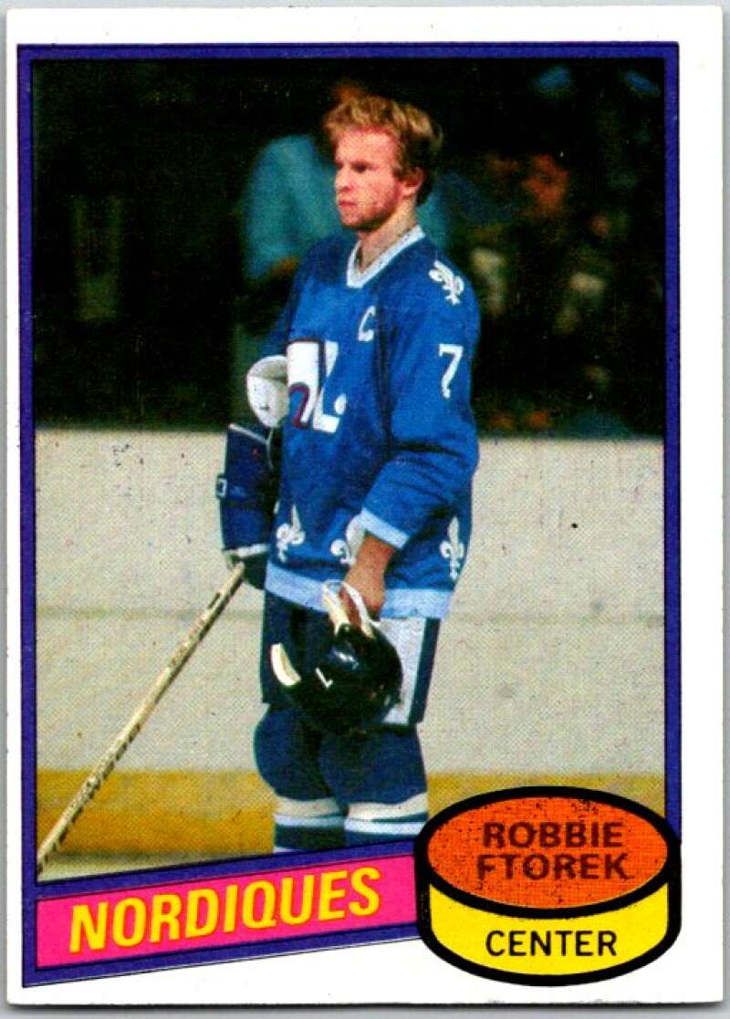 1980-81 Topps #35 Robbie Ftorek Quebec Nordiques V49514