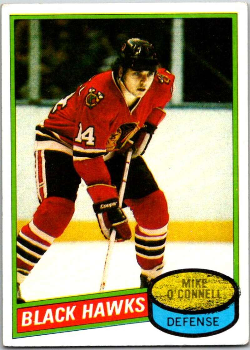 1980-81 Topps #61 Mike O'Connell RC Rookie Chicago Blackhawks V49563