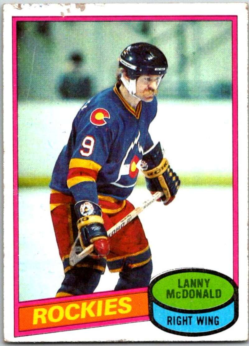 1980-81 Topps #62 Lanny McDonald Colorado Rockies V49568