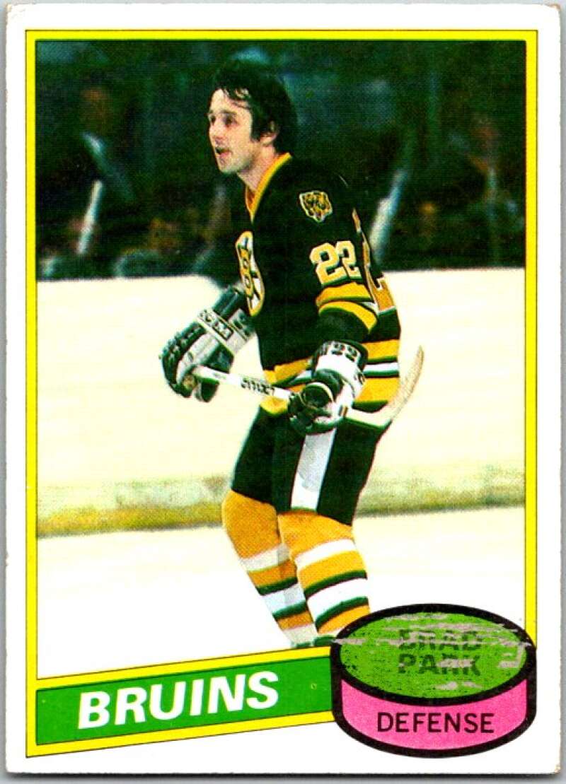 1980-81 Topps #74 Brad Park Boston Bruins V49589