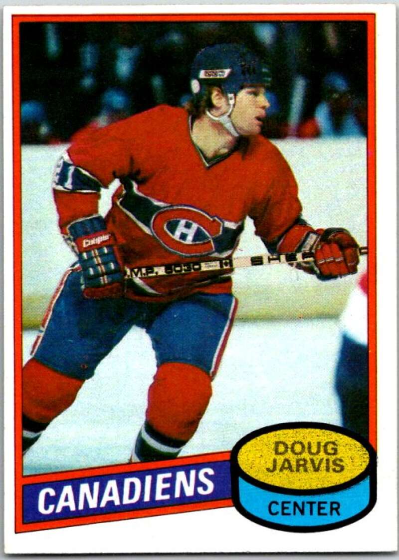 1980-81 Topps #76 Doug Jarvis Montreal Canadiens V49593