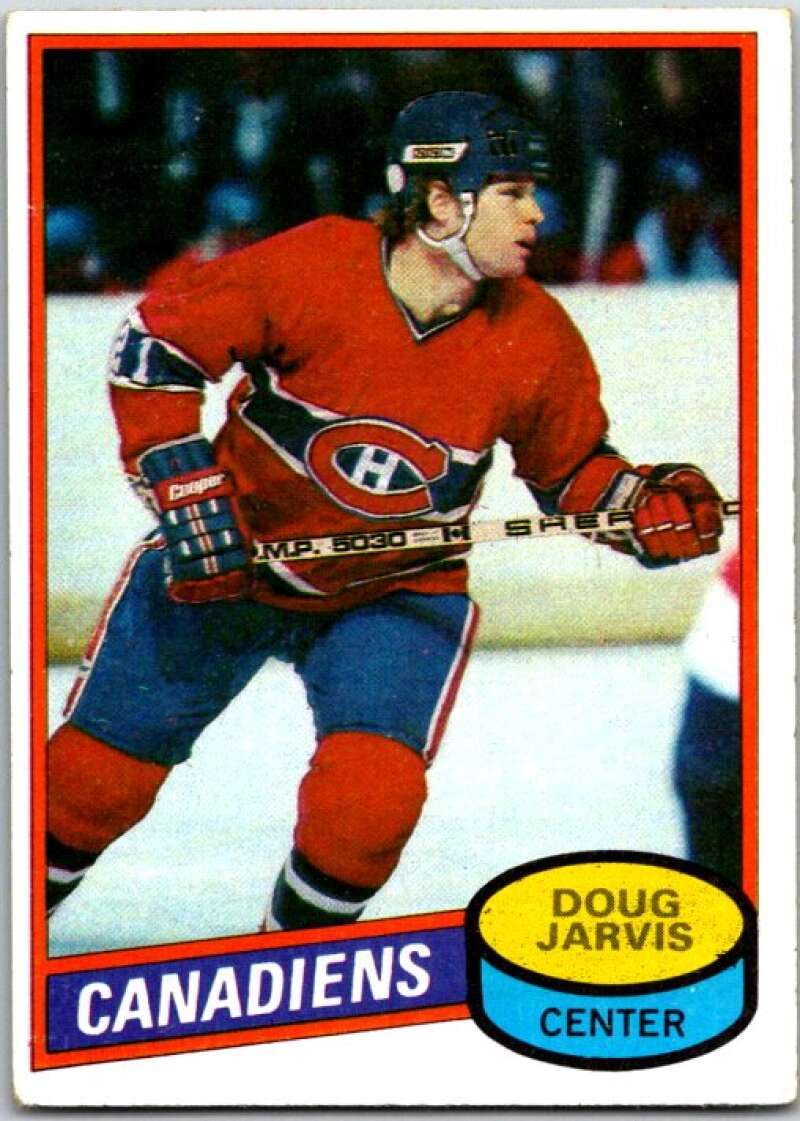 1980-81 Topps #76 Doug Jarvis Montreal Canadiens V49594