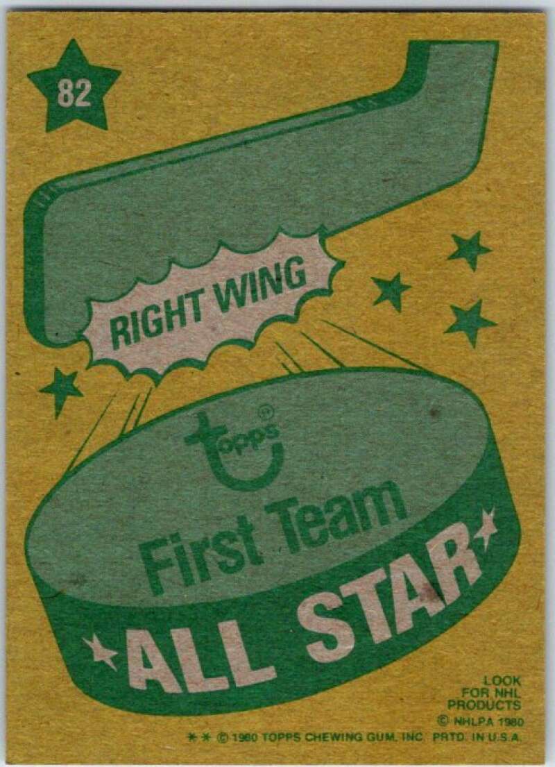 1980-81 Topps #82 Guy Lafleur AS Montreal Canadiens V49603