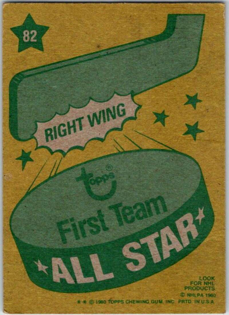 1980-81 Topps #82 Guy Lafleur AS Montreal Canadiens V49605