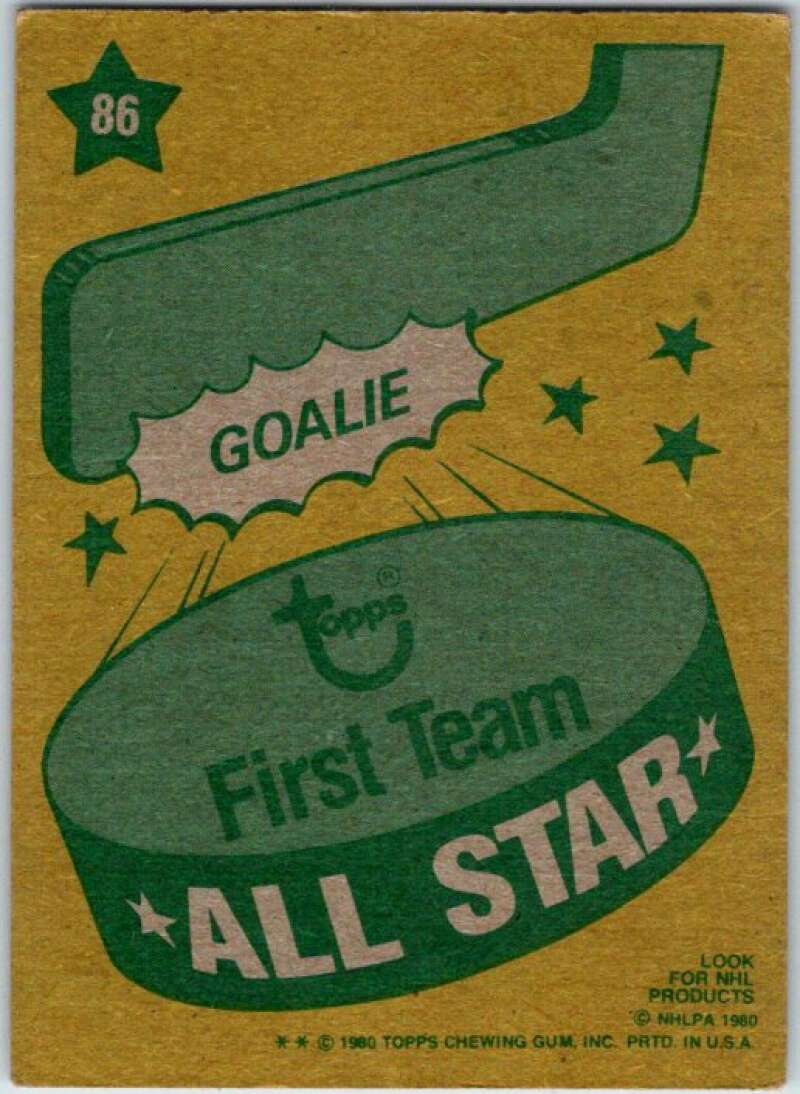 1980-81 Topps #86 Tony Esposito AS Chicago Blackhawks V49613