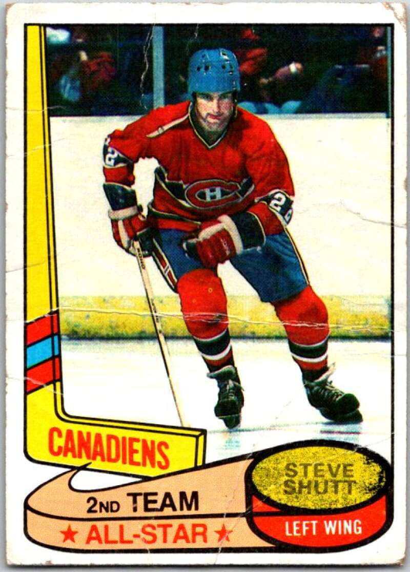 1980-81 Topps #89 Steve Shutt AS Montreal Canadiens V49617