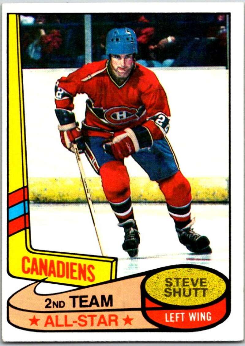 1980-81 Topps #89 Steve Shutt AS Montreal Canadiens V49618