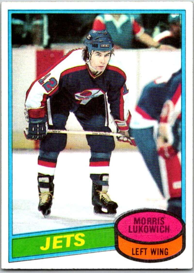 1980-81 Topps #107 Morris Lukowich Winnipeg Jets V49661