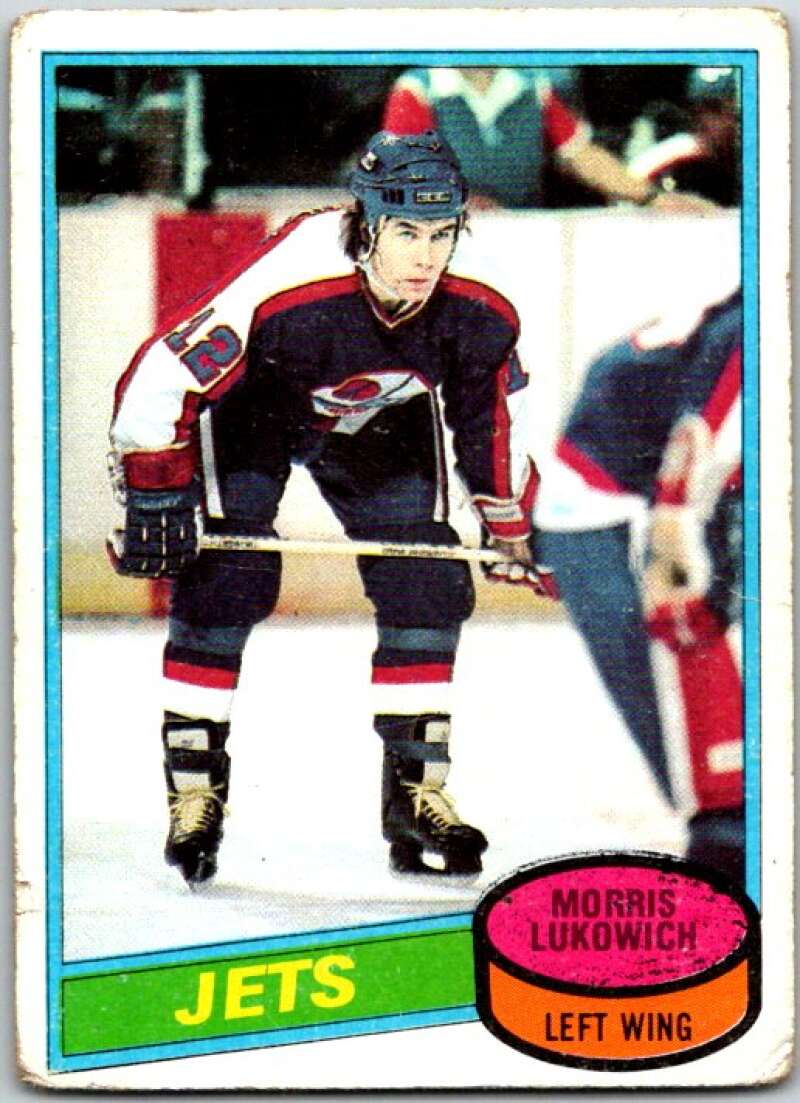 1980-81 Topps #107 Morris Lukowich Winnipeg Jets V49662