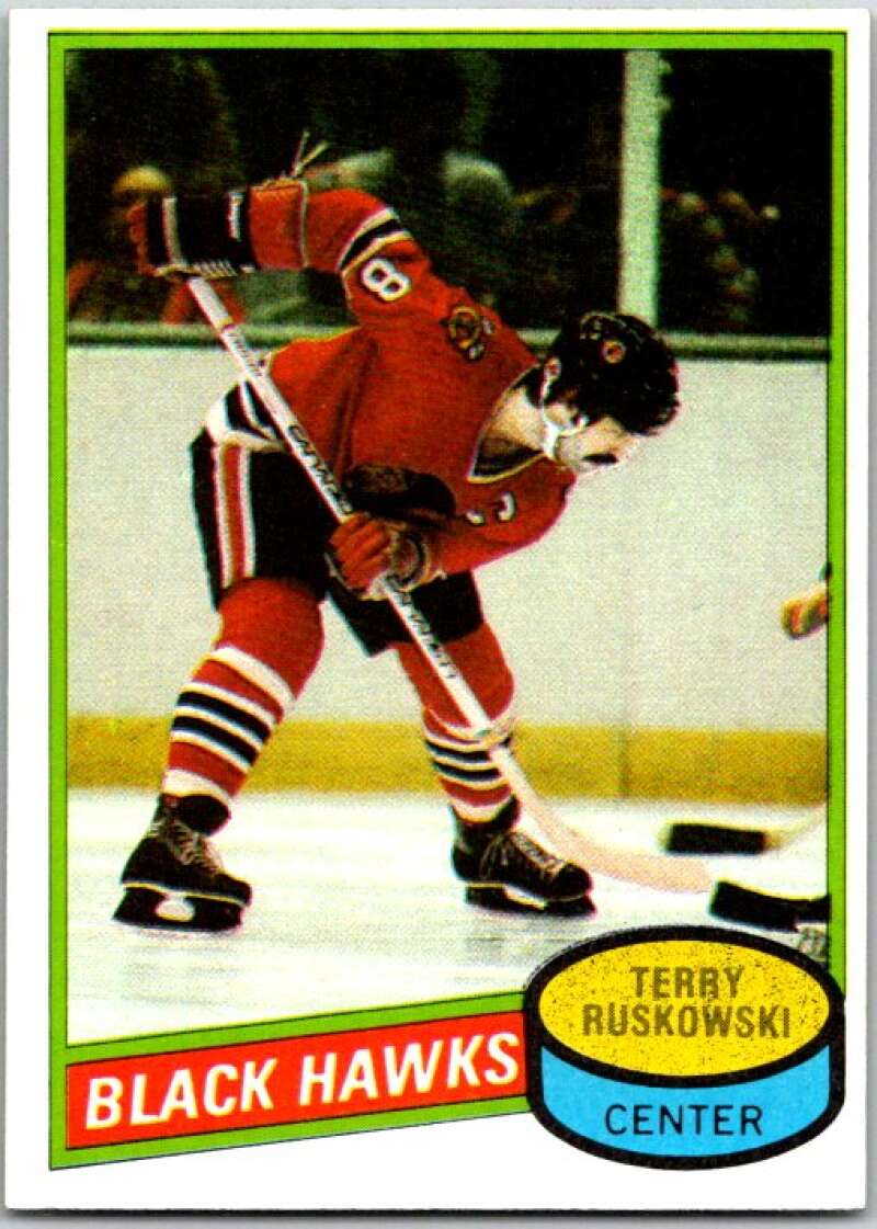 1980-81 Topps #119 Terry Ruskowski Chicago Blackhawks V49688