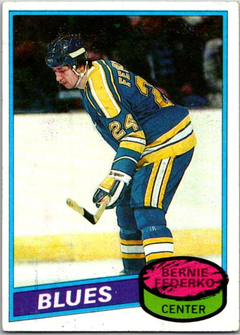 1980-81 Topps #136 Bernie Federko St. Louis Blues V49724