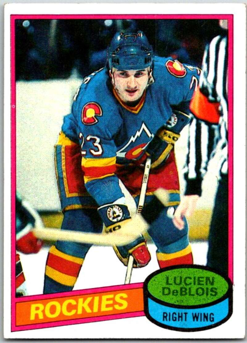 1980-81 Topps #146 Lucien DeBlois Colorado Rockies V49741