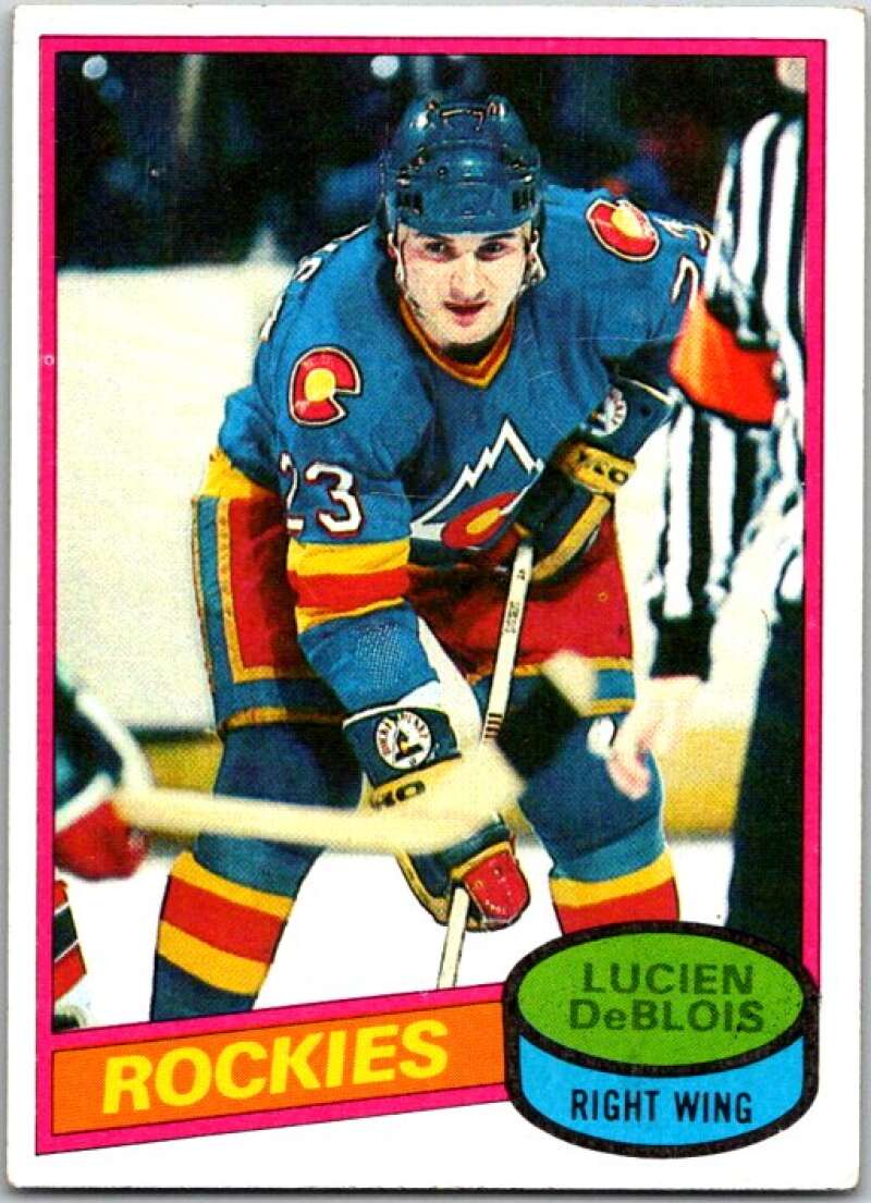 1980-81 Topps #146 Lucien DeBlois Colorado Rockies V49743