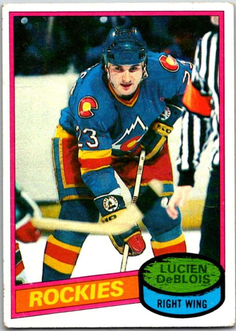 1980-81 Topps #146 Lucien DeBlois Colorado Rockies V49744