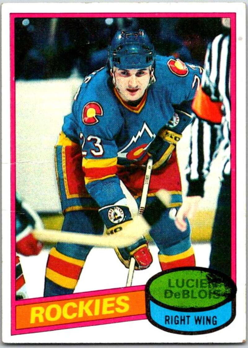 1980-81 Topps #146 Lucien DeBlois Colorado Rockies V49746