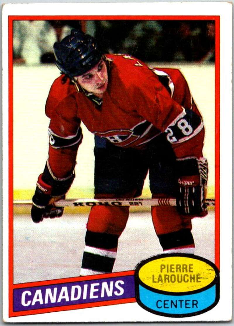 1980-81 Topps #151 Pierre Larouche Montreal Canadiens V49754